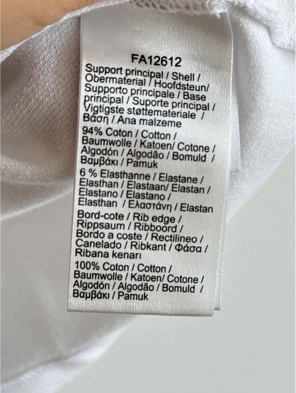 Women's L.12.D Slim Fit Stretch Mini Piqué Polo Size 34 - Picture 8 of 9